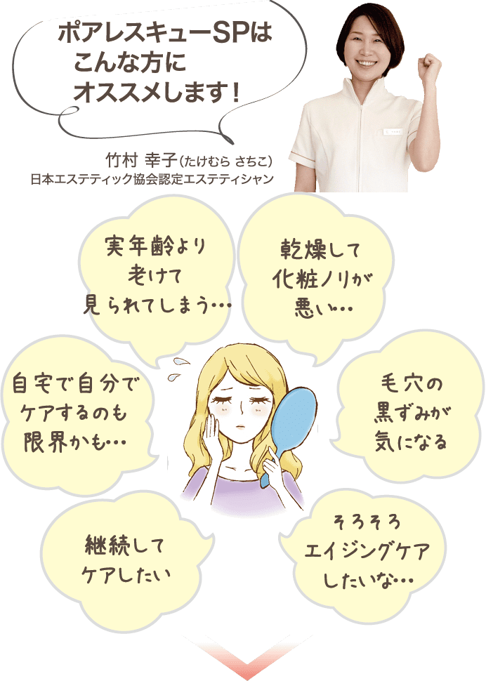 ポアレスキューはこんな方にオススメします！